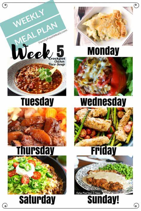 Create a Weekly Meal Plan for Hassle-Free Cooking