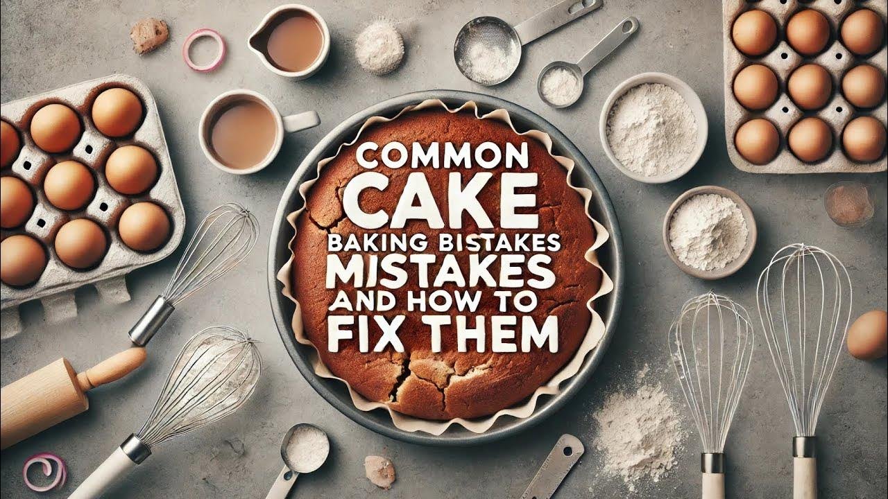 Common Baking Mistakes and Fixes